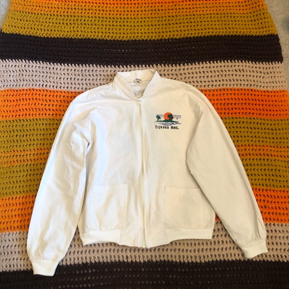 vintage Mexico canvas jacket